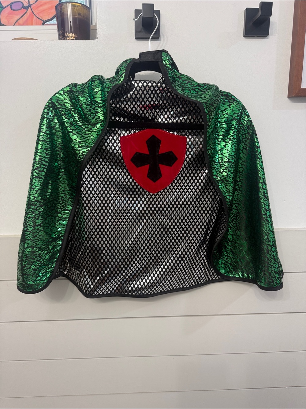 Kids Reversible Cape - Dragon/Knight